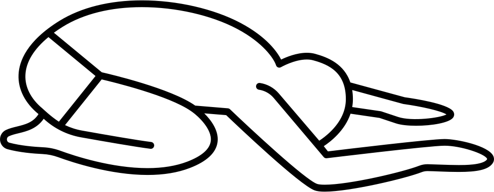 Man On His Knees Stretching Arms On Floor Comments - Prayer (980x382)