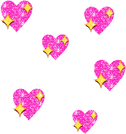 Little Pink Heart Cliparts - Heart Emoji Gif Transparent (448x466)