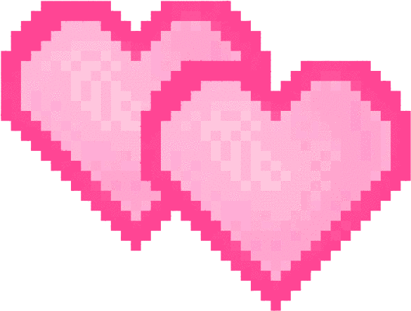 Small Pink Heart Cliparts - Sbeitla (640x498)