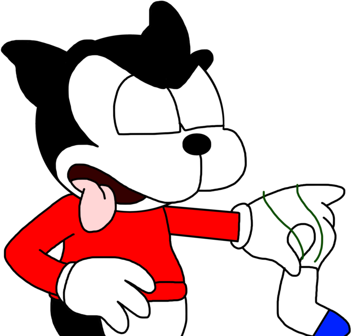 Bimbo With A Smelly Sock By Marcospower1996 - Cartoon (894x894)