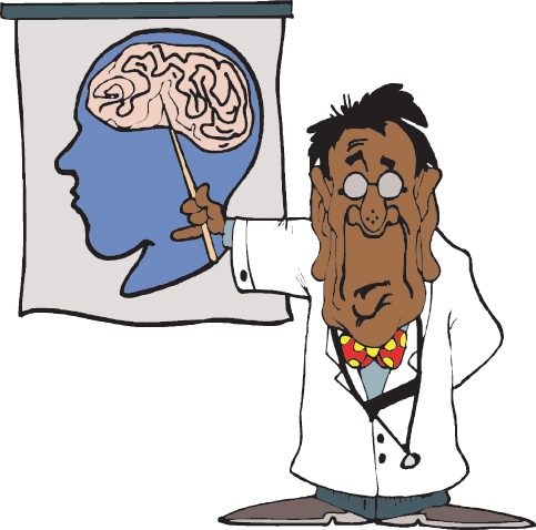 Brains Clipart Doctor - Brain Doctor Clipart (483x478)