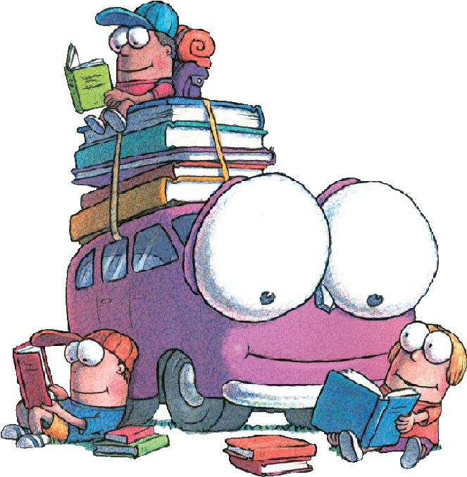 Clip Art Book Fair - Cartoon (689x737)