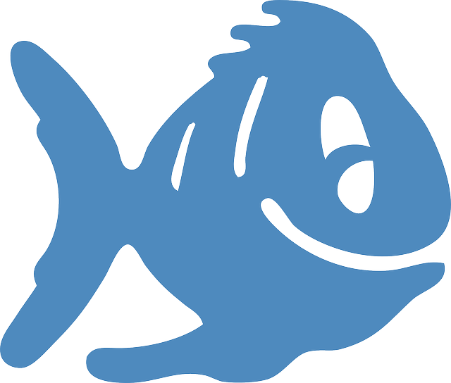 Free Vector Fish Icon Clip Art - Happy Fish Icon (640x544)