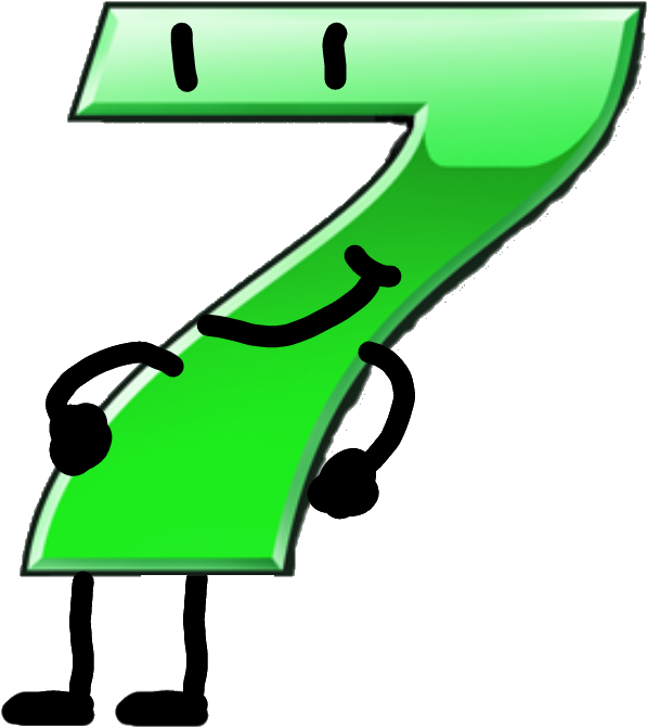 Lucky 7m Object Bfb Style - Wiki (659x829)