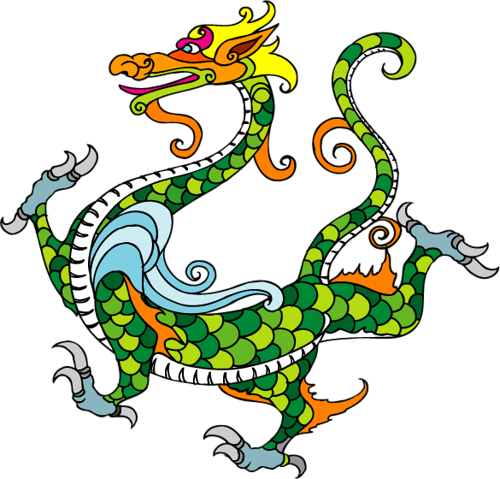 Животные Драконы - Dragon Cartoon (500x479)