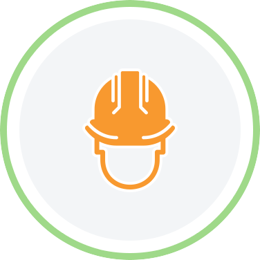 Head With Hard Hat Icon - Civil Icons Png (376x376)