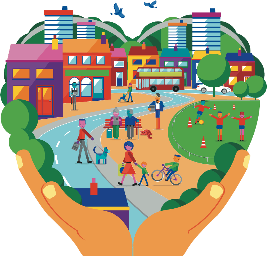 Aviva Community Fund Icon - Community Helping Each Other (982x1019)
