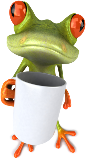 5675121 98861866 Frog 9 - Good Morning Frog Tea (525x700)