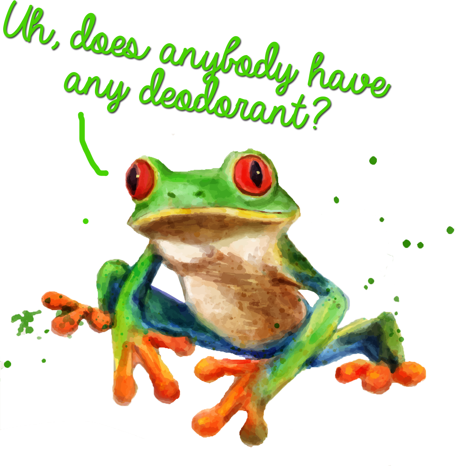 The Skunk Frog Is The Worst Smelling Frog In The World - Rana Costa Rica Png (1772x1688)