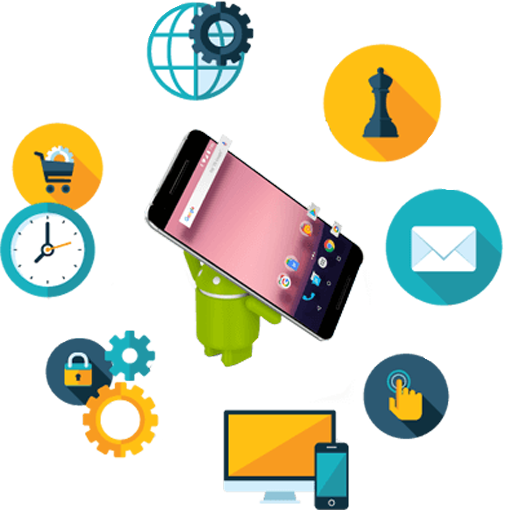 Developing A Wide-range Of Android Apps, Ranging From - Gestione Progetto E Organizzazione D Impresa (505x510)