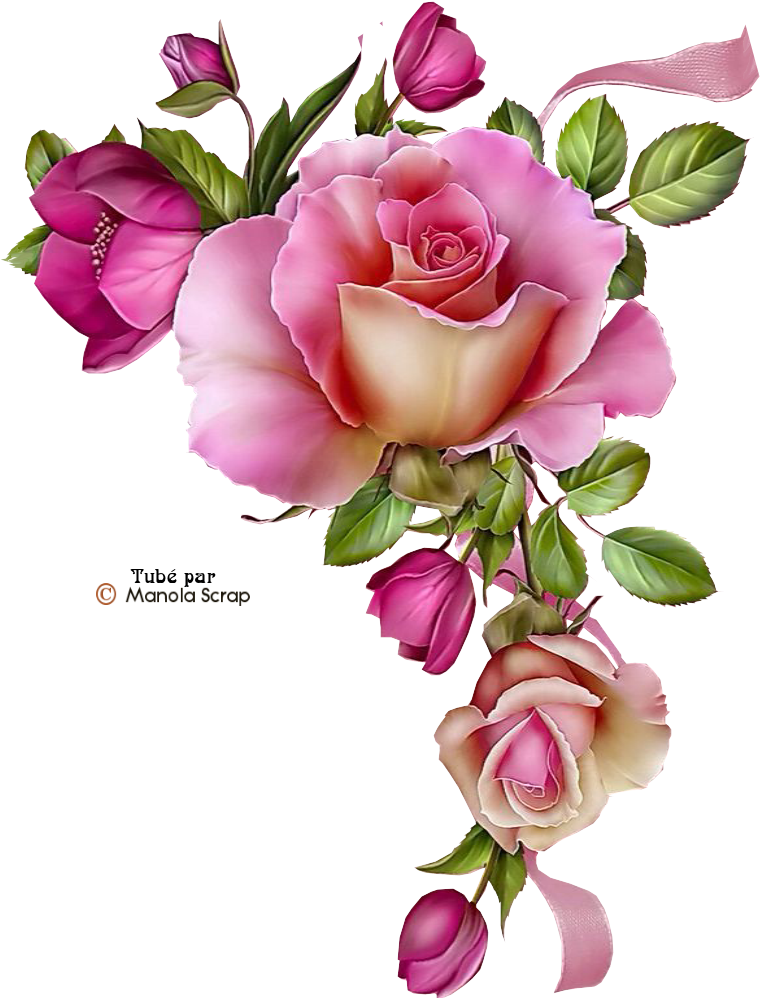 Craft - Tubes Flower Png (762x1020)