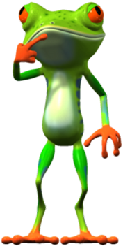 Web Design - Red-eyed Tree Frog (400x400)