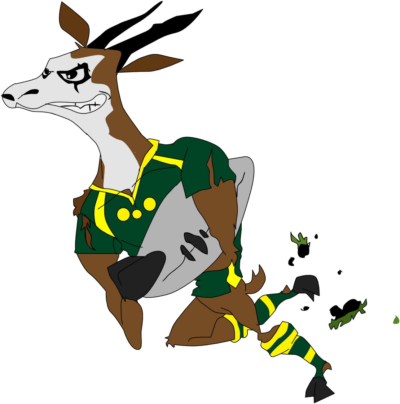 I'm In The Middle Of Designing A Logo For Someone - Springboks (1440x1600)