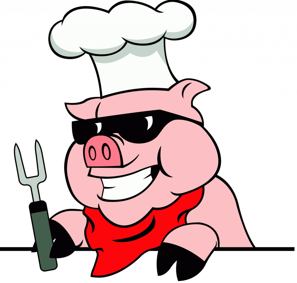 Hungry Pig Clipart 3 By Mark - Bbq Ribs Clip Art (1024x977)