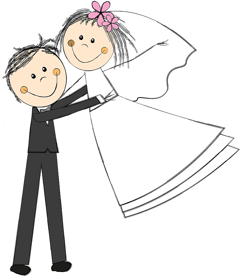 Wedding Invitation Marriage Bridegroom - Cartoon (801x1024)