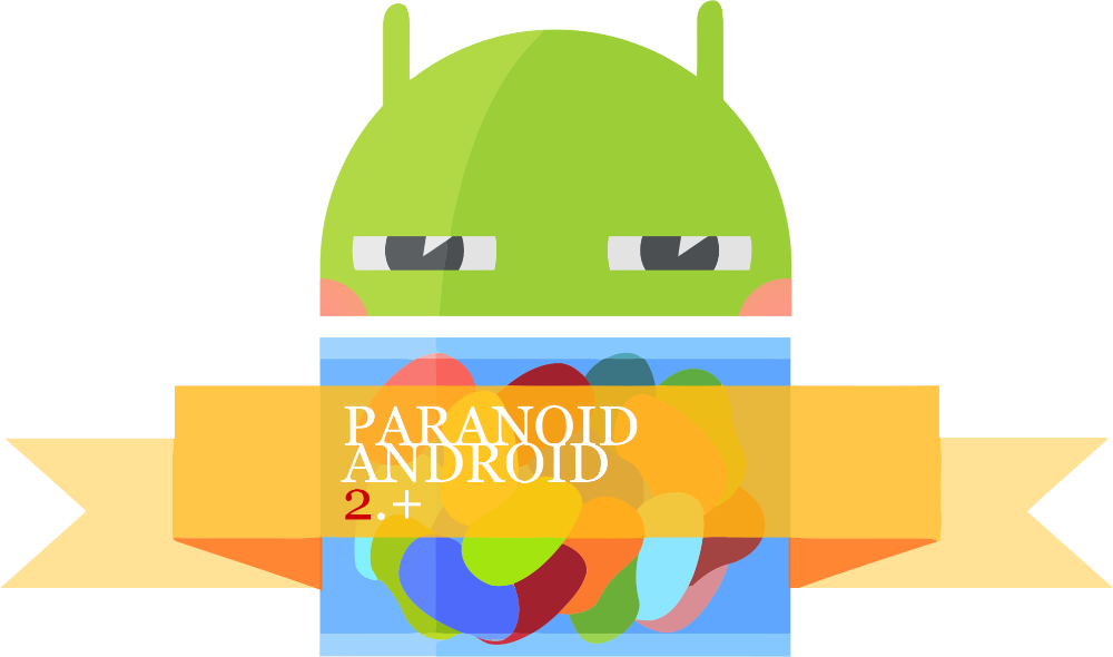 Параноид андроид. Paranoid Android. Paranoid Android Wallpaper. Лого ROM память. Чем хорош Paranoid Android