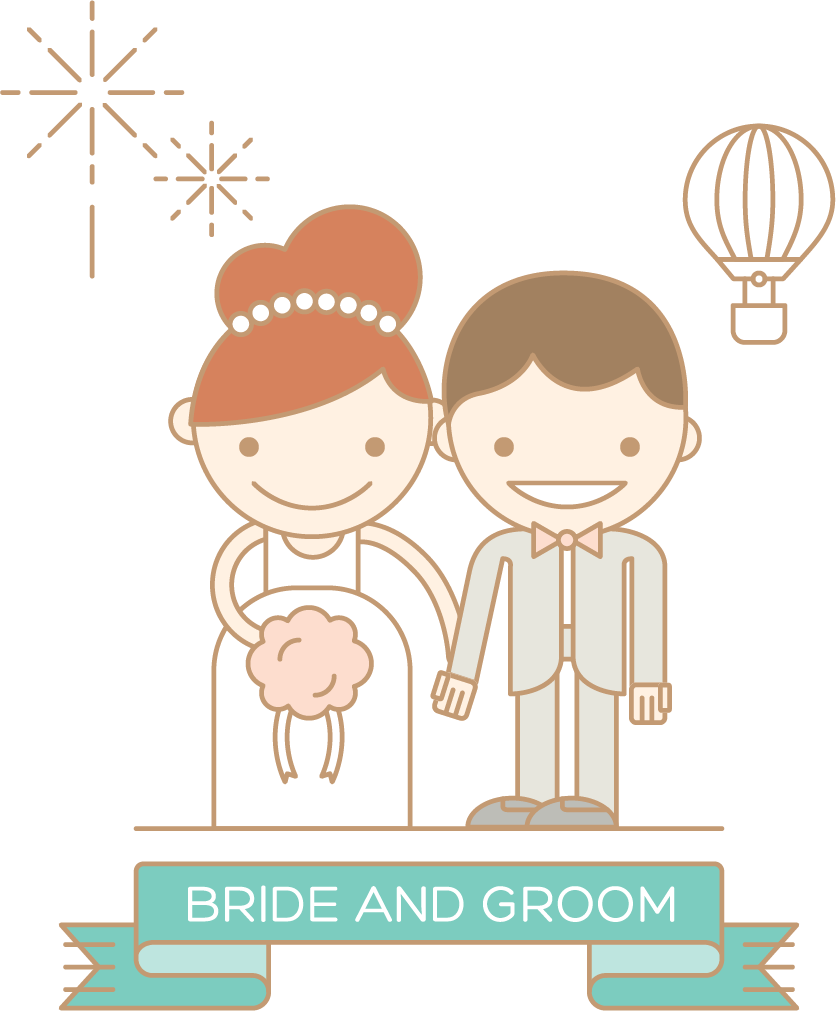 Wedding Invitation Bride Illustration - Groom Navy Wedding Vector (836x1011)