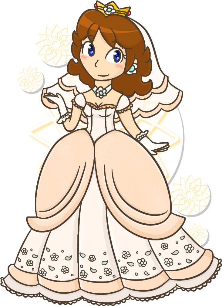 Flower Bride By Kittinlove12 - Digital Art (750x1050)