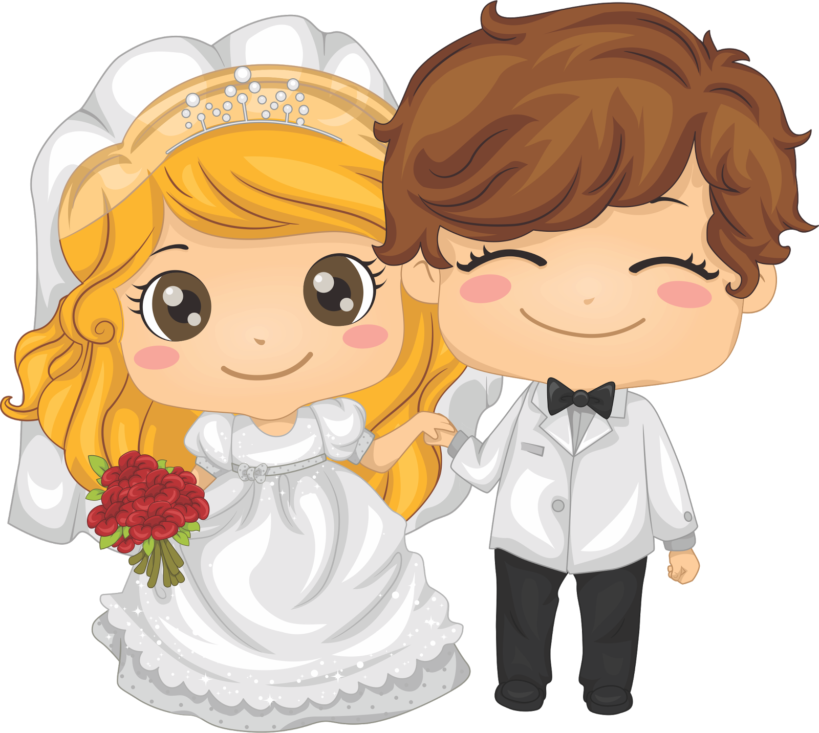 Wedding Motorbike Images, Stock Photos & Vectors - Bride And Groom Cartoon (1600x1433)