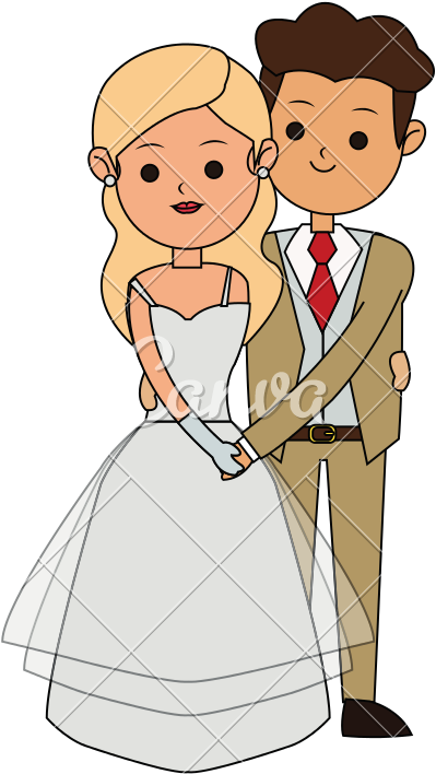 Isolated Bride And Groom Design - Bride (800x800)