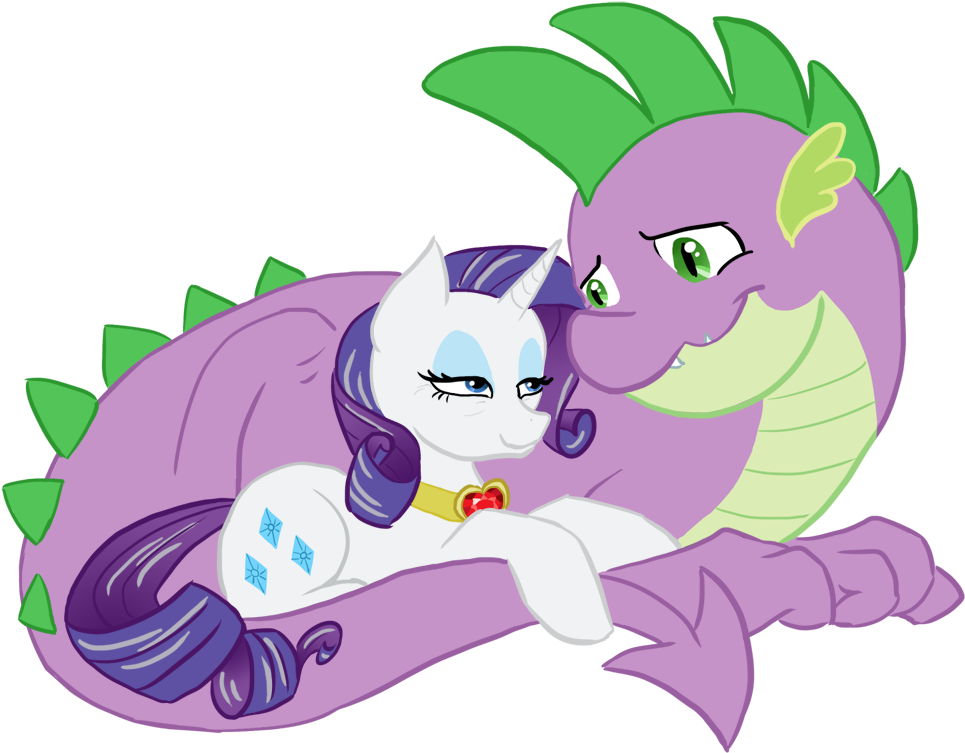 My Little Pony Rarity And Spike - Rarity Is Old (1000x778)