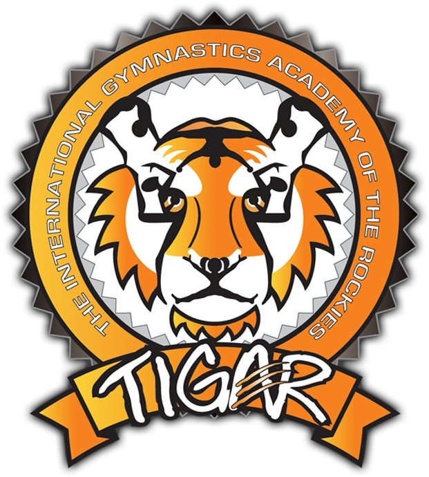 Tig Badge Logo - Tigar Gymnastics (621x690)
