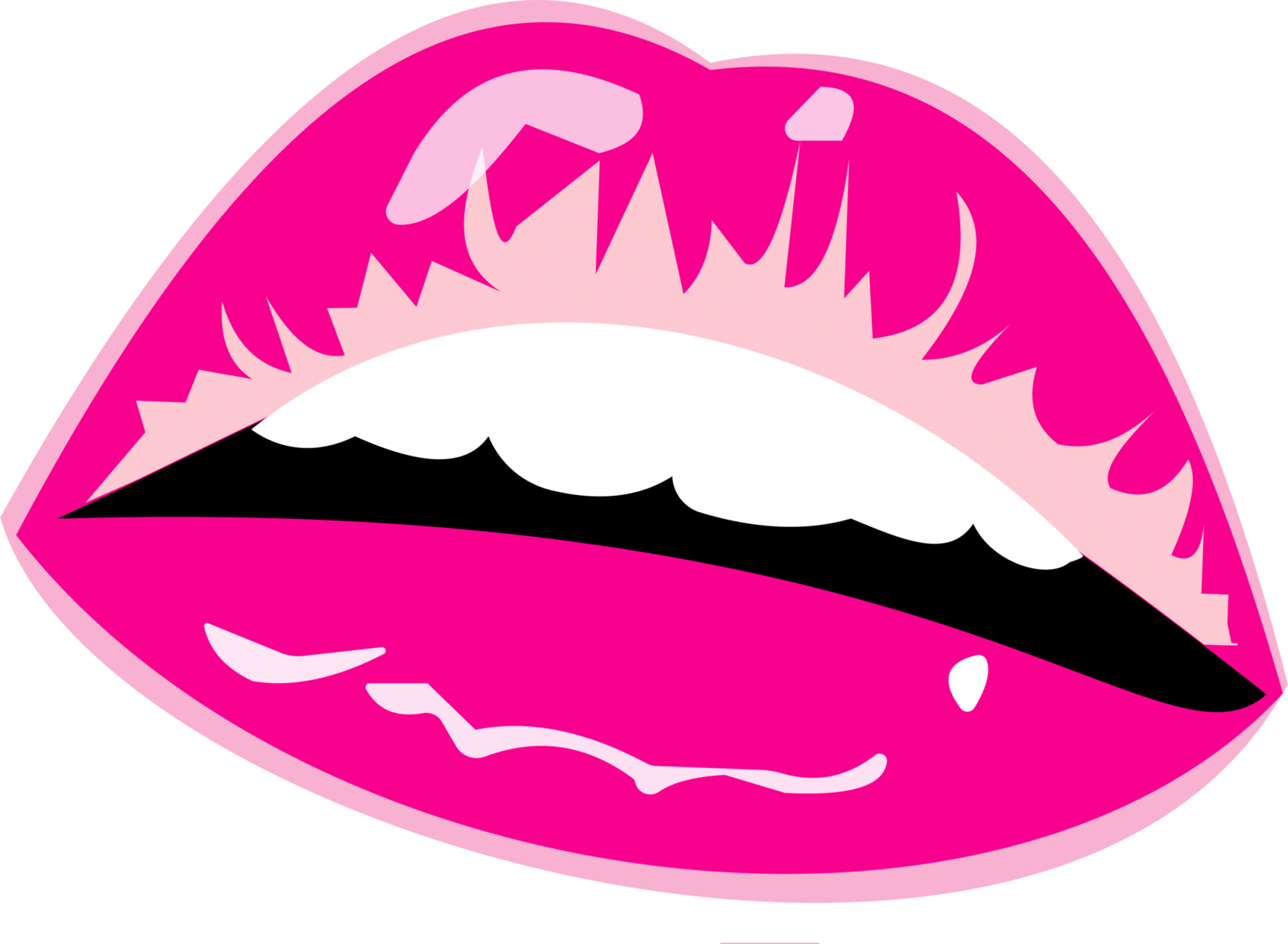 Welcome To This Pink Mustache Clipart - Clip Art (1728x1266)