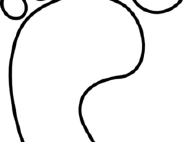 Big Foot Clipart Left - Illustration (640x480)