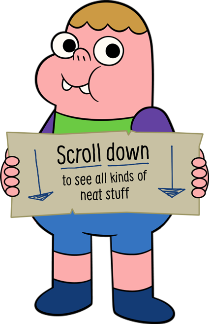 Gambar Clarence Cartoon Network Images Gambar Lucu - Clarence Cartoon Por (425x657)