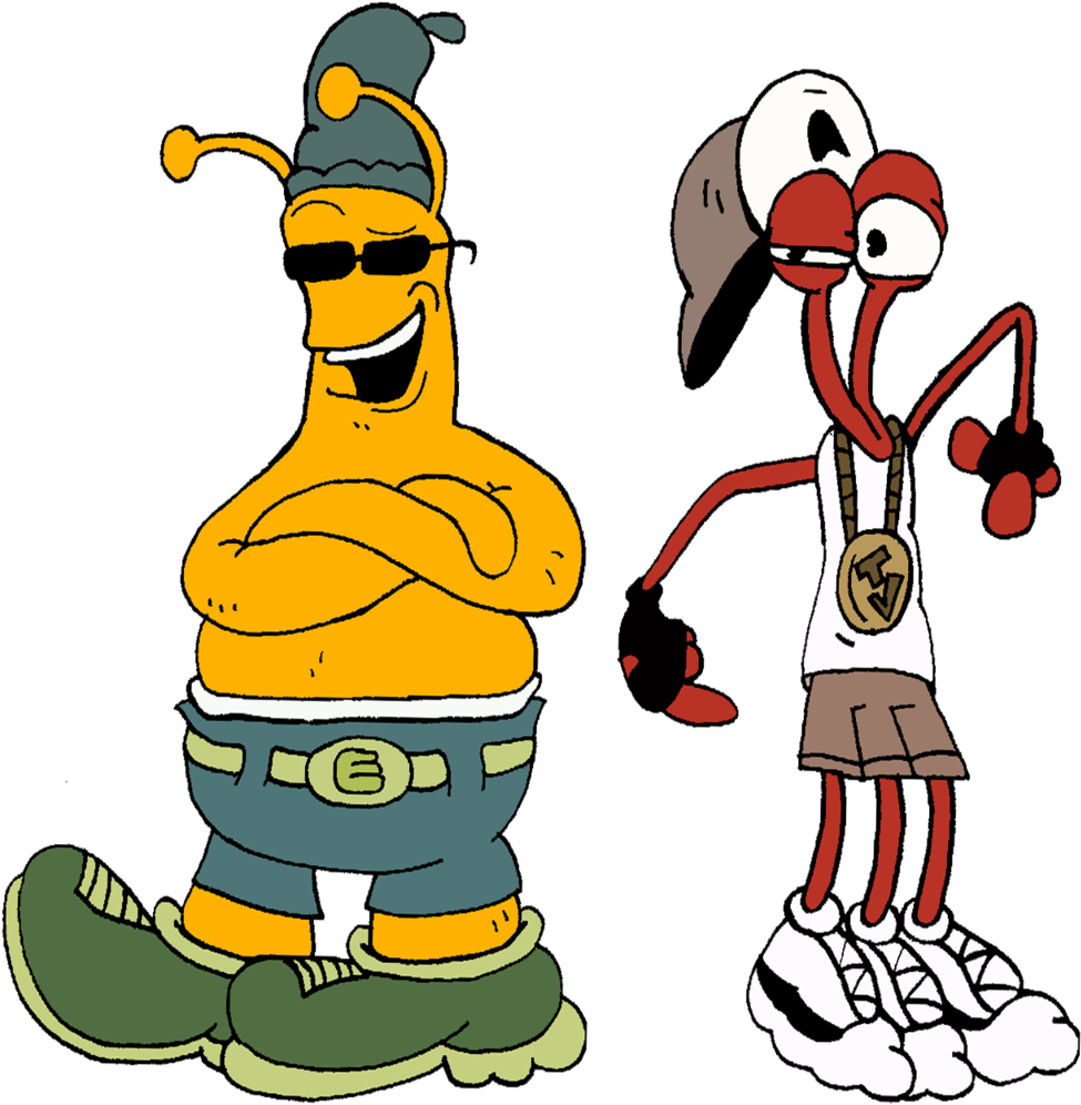 Toejam And Earl On United Funkotronians Deviantart - Cartoon (1024x1024)