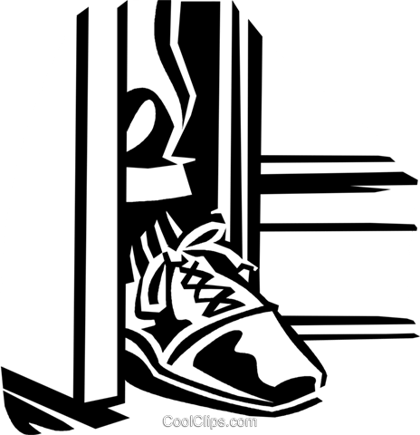 Foot In The Door Clipart - Harriet Rutland, B. Amato | L'inquilino Del Piano Di (464x480)