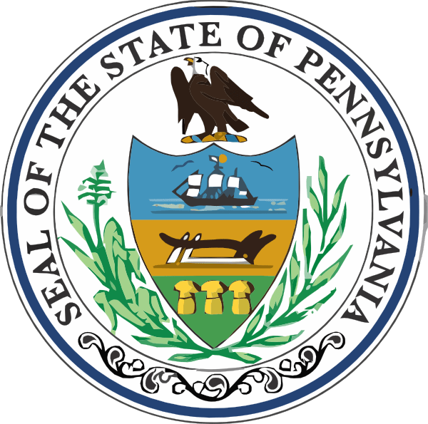 Ny State Seal Clipart 3 By Michael - State Motto Of Pennsylvania (600x595)