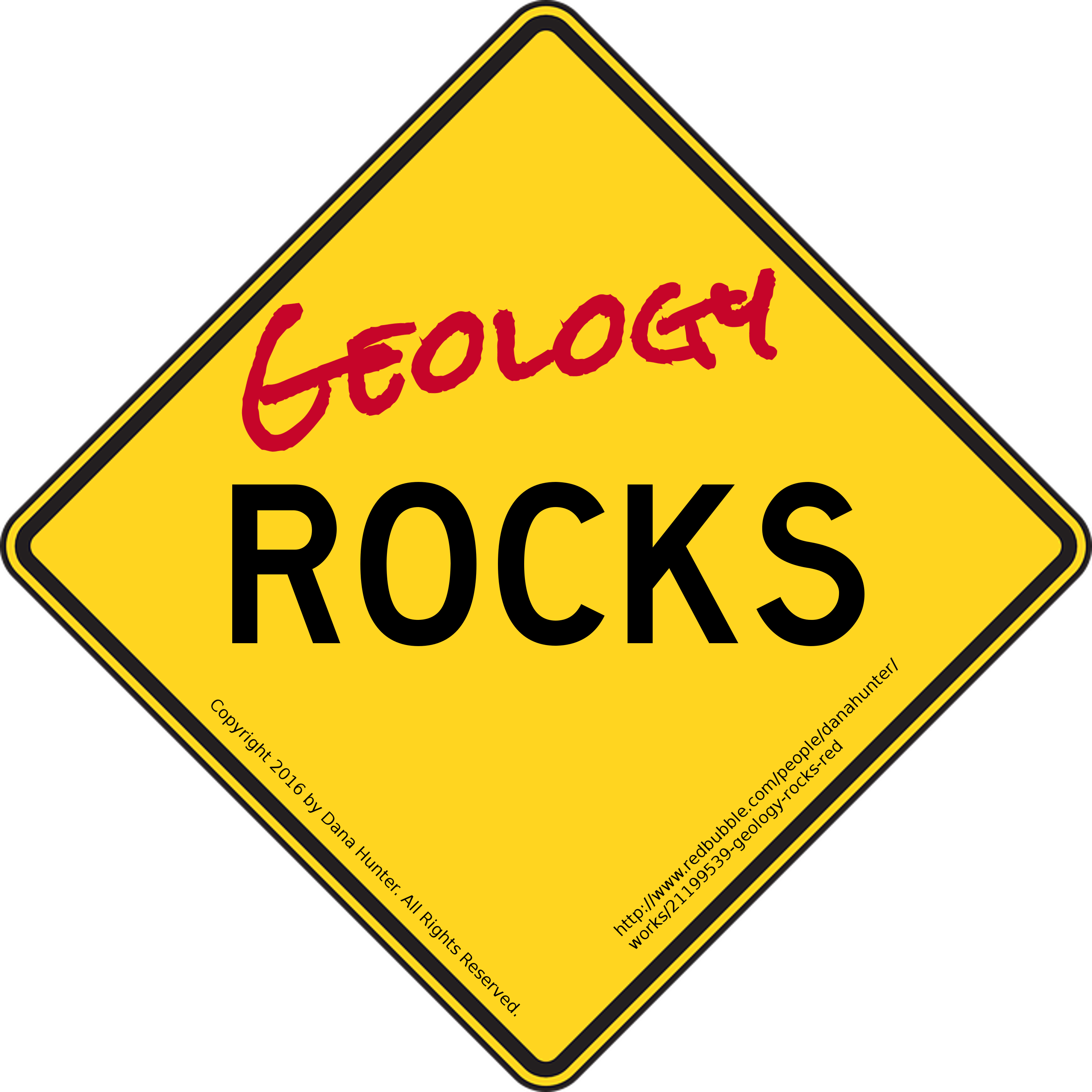 Image Shows A Diamond-shaped Yellow Caution Sign With - Dangerous Intersection Road Sign (3000x3000)