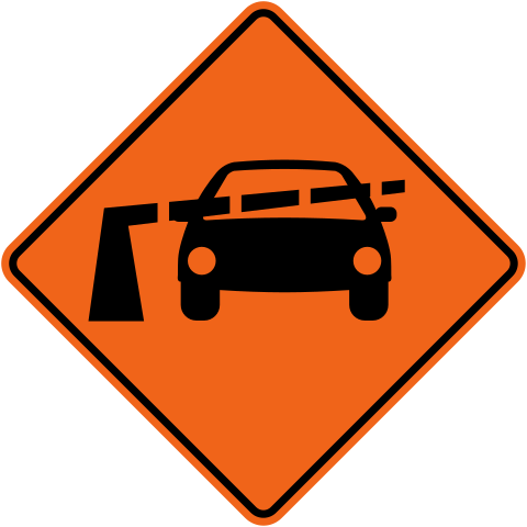 240 × 240 Pixels - Trucks Crossing Sign (480x480)