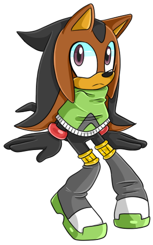 Tikal X Shadow Fan Child - Sonic Fan Childs (360x500)