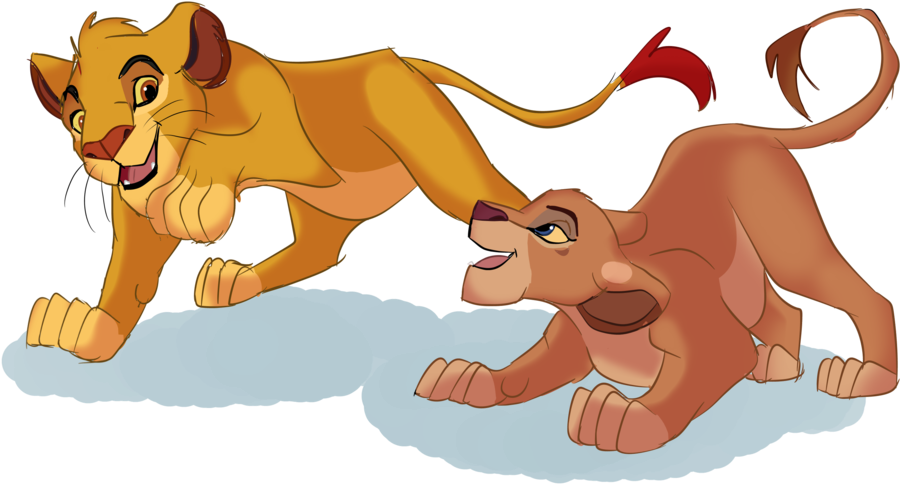 Sarabi And Mufasa By Klockukko On Deviantart - Kiara Tifu E Zuri (1024x1216)