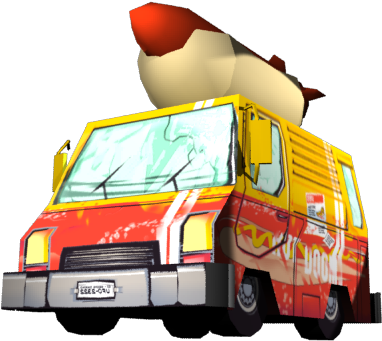 3d Hotdog Car By Fulber - Commercial Vehicle (640x480)