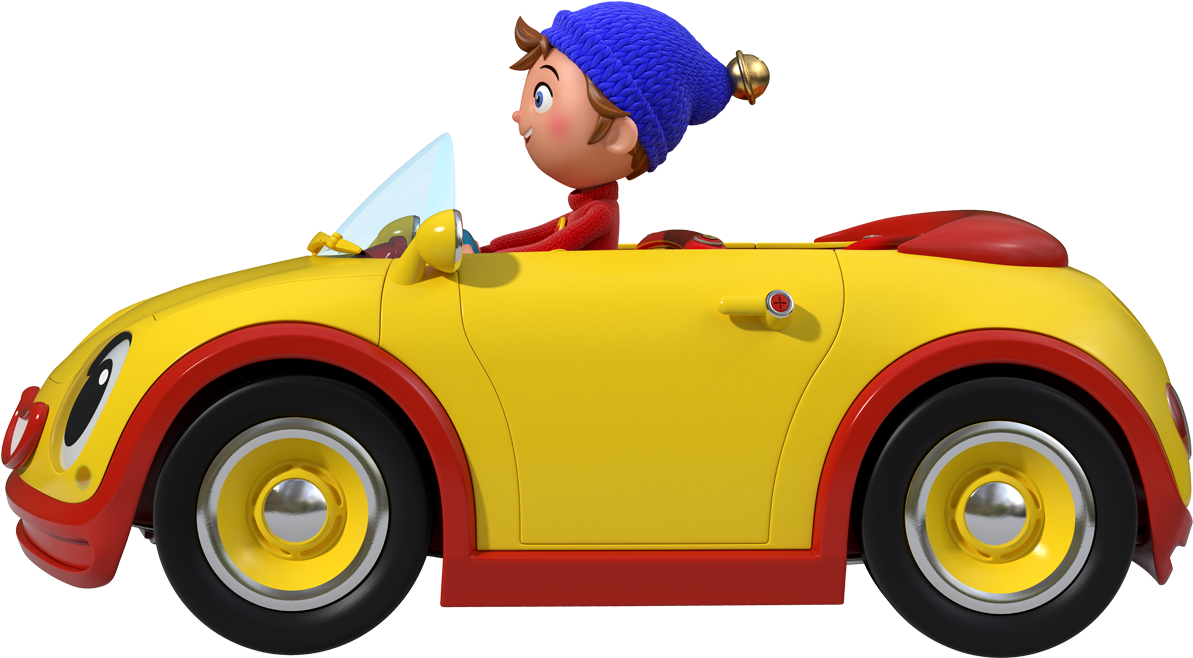Noddy Cars Big Ears Animation - Car Cartoon Images In Png Format (1200x675)