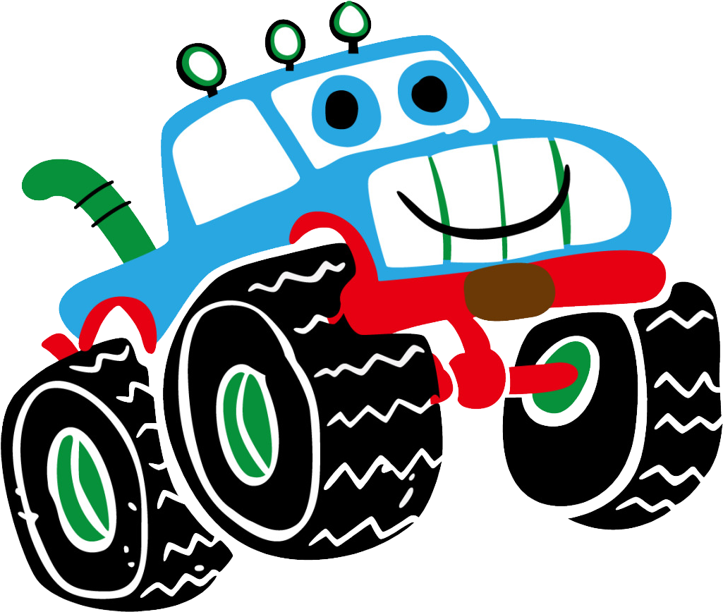Big Wheel Car Cartoon Printing Children's Clothing - Big Wheel Car Cartoon Printing Children's Clothing (1200x900)