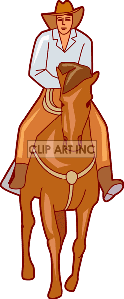 Cowboy With A Leather Hat Riding A Horse Holding A - Hiyoko Saionji Full Body Sprite (250x603)