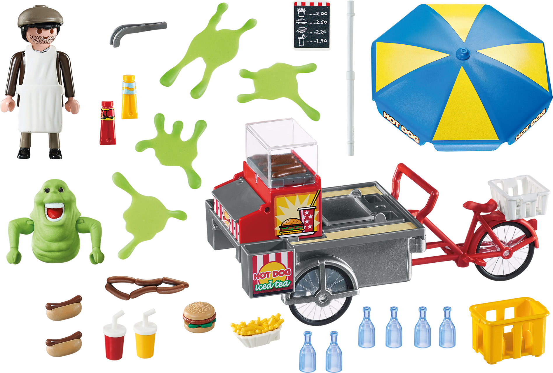 Http - //media - Playmobil - Com/i/playmobil/9222 Product - Playmobil Ghostbusters Hot Dog Stand (2000x1400)