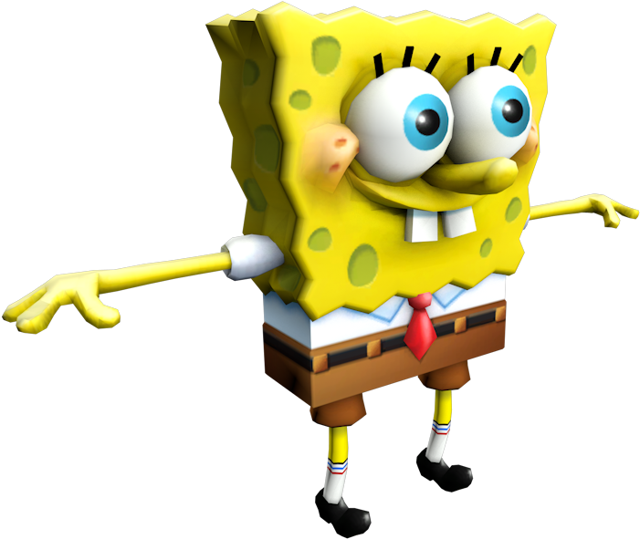 Download Zip Archive - Spongebob The Models Resource (750x650)