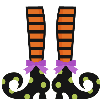 Luxury Witch Shoes Clip Art Witch Shoes Svg Scrapbook - Witch Shoes Clipart Png (432x432)