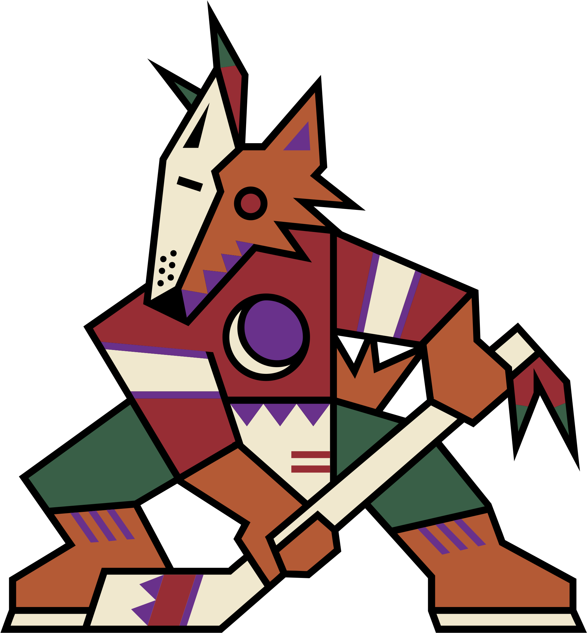 Phoenix Coyotes Logo - Arizona Coyotes Logo History (2400x2400)