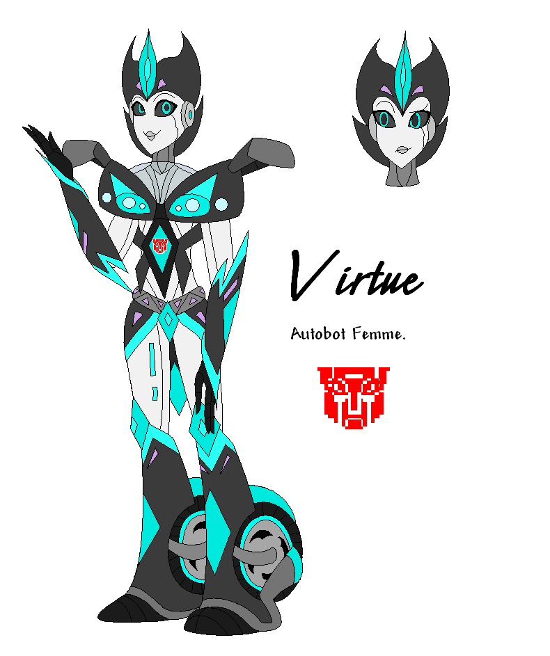 Colored Virtue Reference By Hamburger-artwork - Cartoon (897x1338)