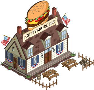 26 Best Gettysburger Images On Burger Recipes Hamburger - Gingerbread House (460x460)