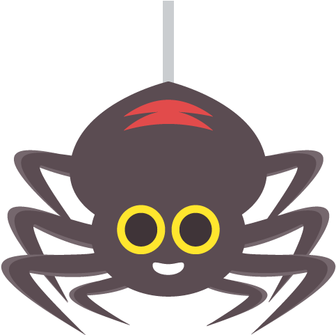Spider Emoji Vector Icon - Spider Emoji (512x512)