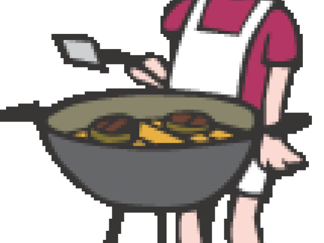 Hamburger Clipart Bbq - Bbq Clipart (640x480)