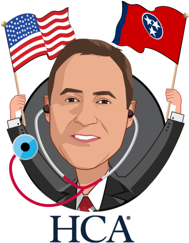 Overlay Caricature Of Jonathan Perlin, Md, Phd, Who - Overlay Caricature Of Jonathan Perlin, Md, Phd, Who (400x500)