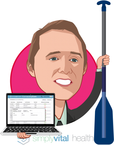 Overlay Caricature Of Jake Dreier, Who Is Speaking - Illustration (400x500)